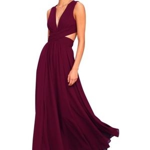 Ball gown from LULUS